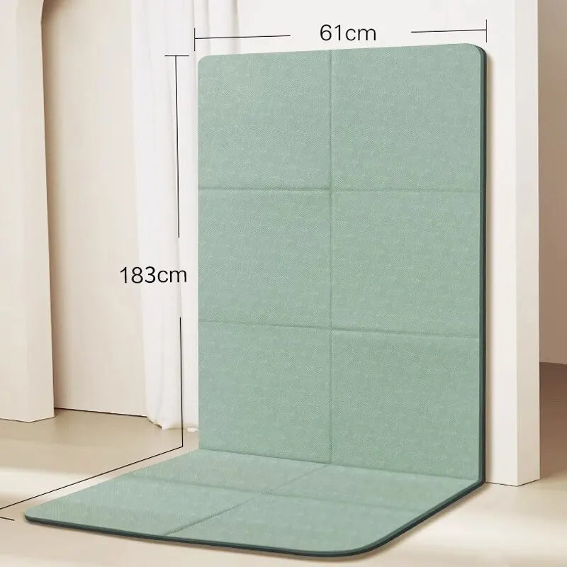 Eco-Friendly Non-Slip Yoga Mat - Foldable Travel Fitness Mat